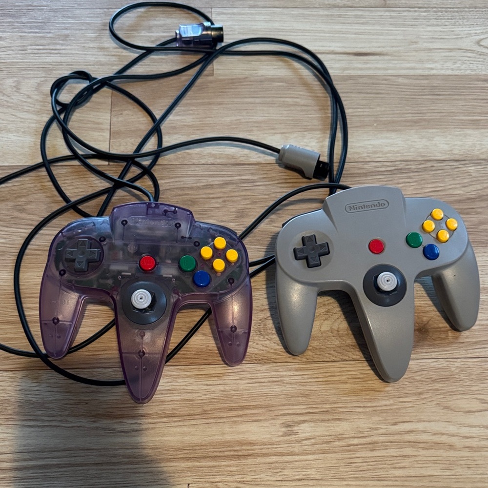 Nintendo 64 controllers